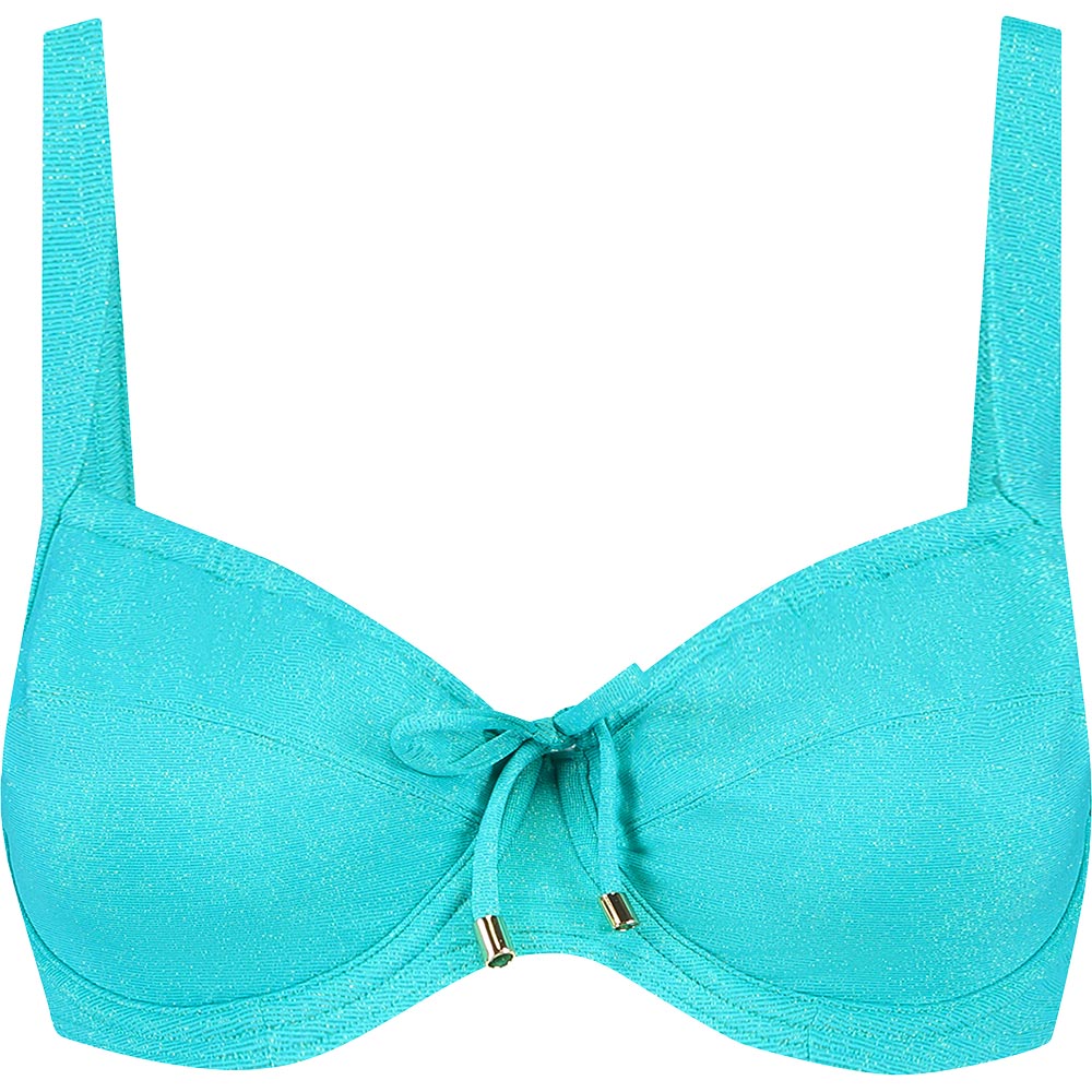 Cyell - Sea Sparkle Bikini Top Damen türkis