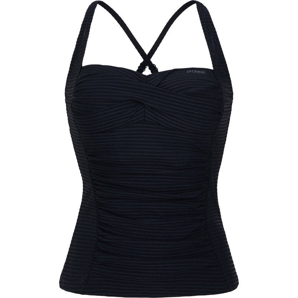 Protest - Mixcamo Tankini Top Damen true black