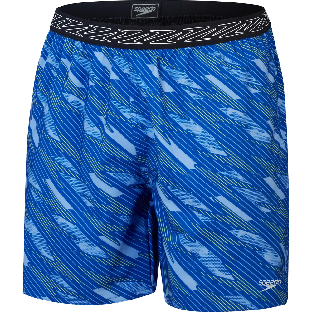 Speedo - HyperBoom Band Printed 16' Badeshorts Herren blau