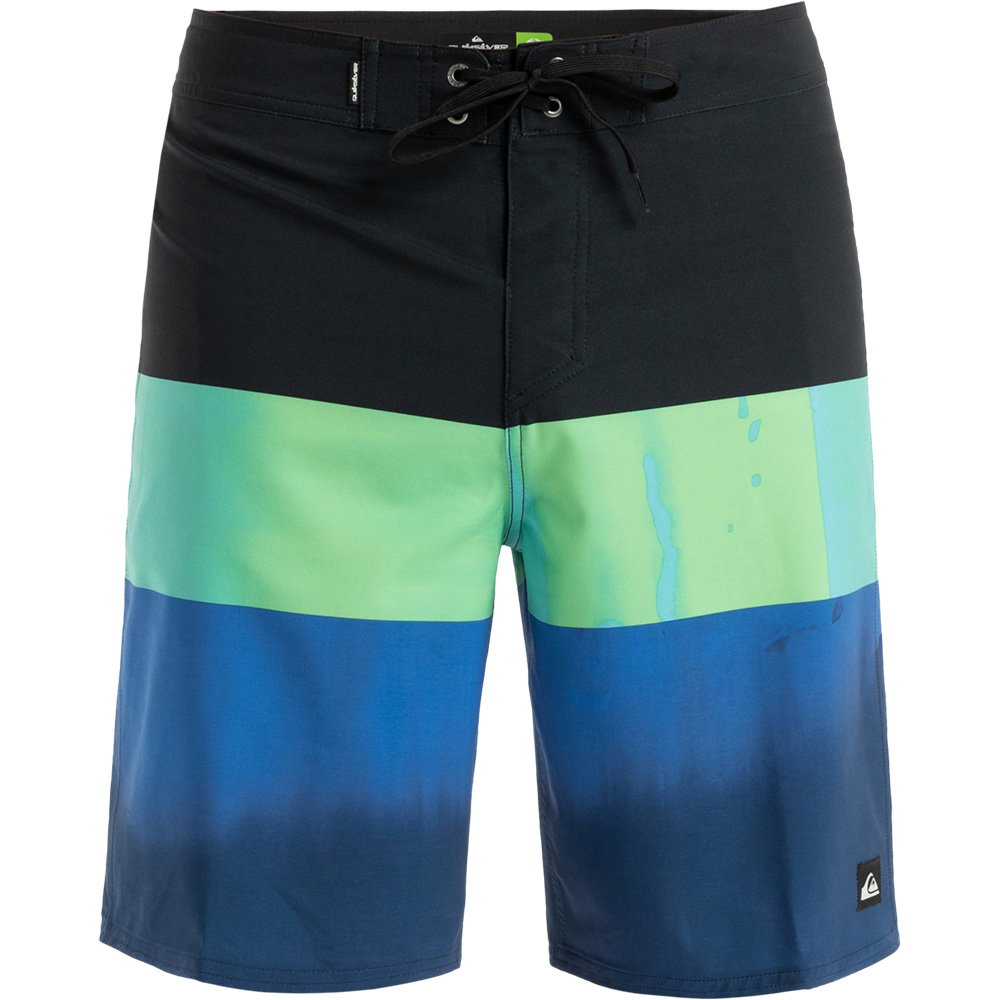 Quiksilver - Surfsilk Straight Leg 20 Boardshorts Herren nebulas blue bloomfade