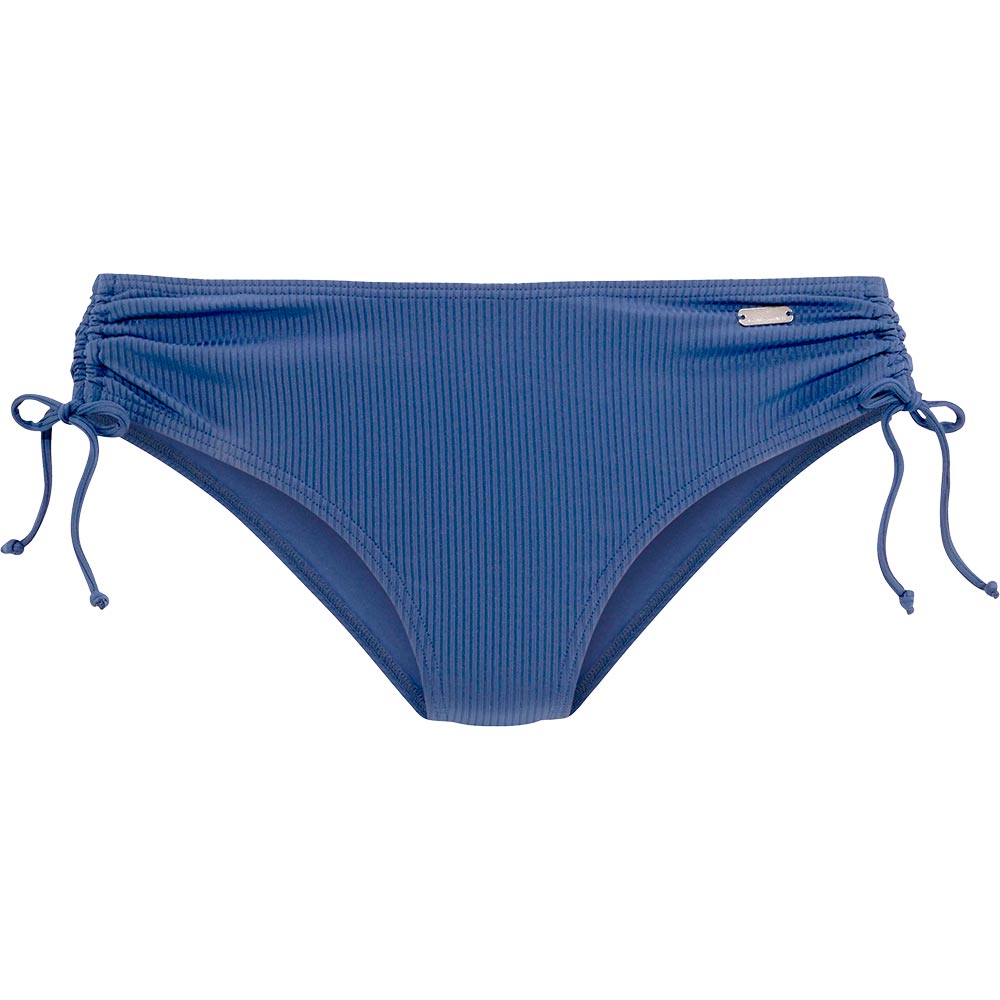 Lascana - Bikinihose mit Raffung Damen blue