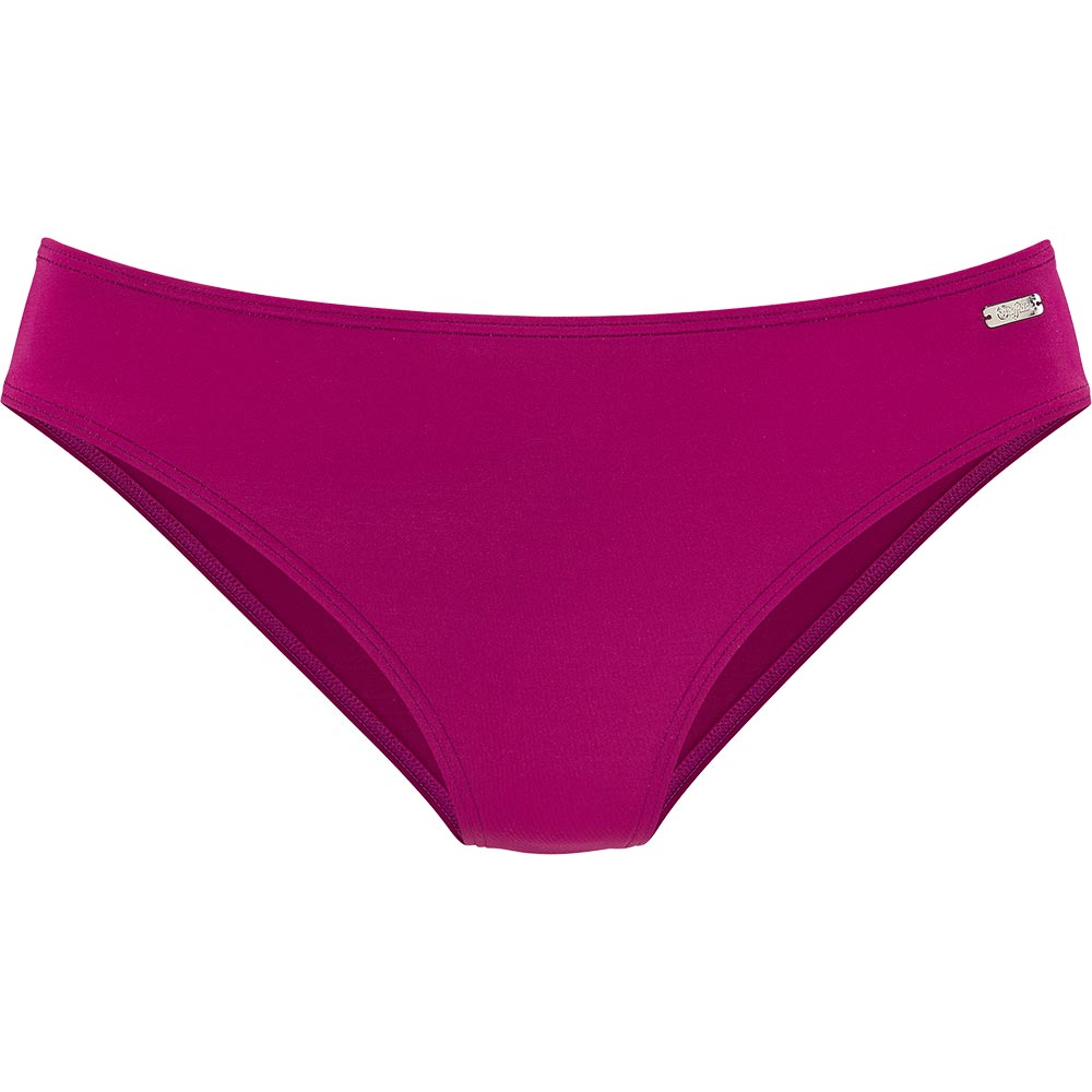 Lascana - Bikinihose Damen berry solid