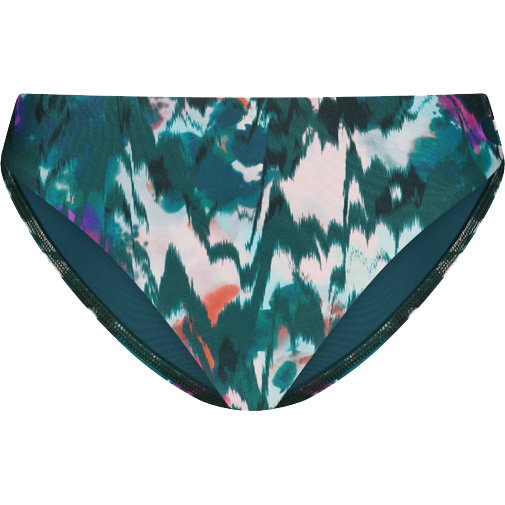 Cyell - Regular Bikinihose Damen ikat teal