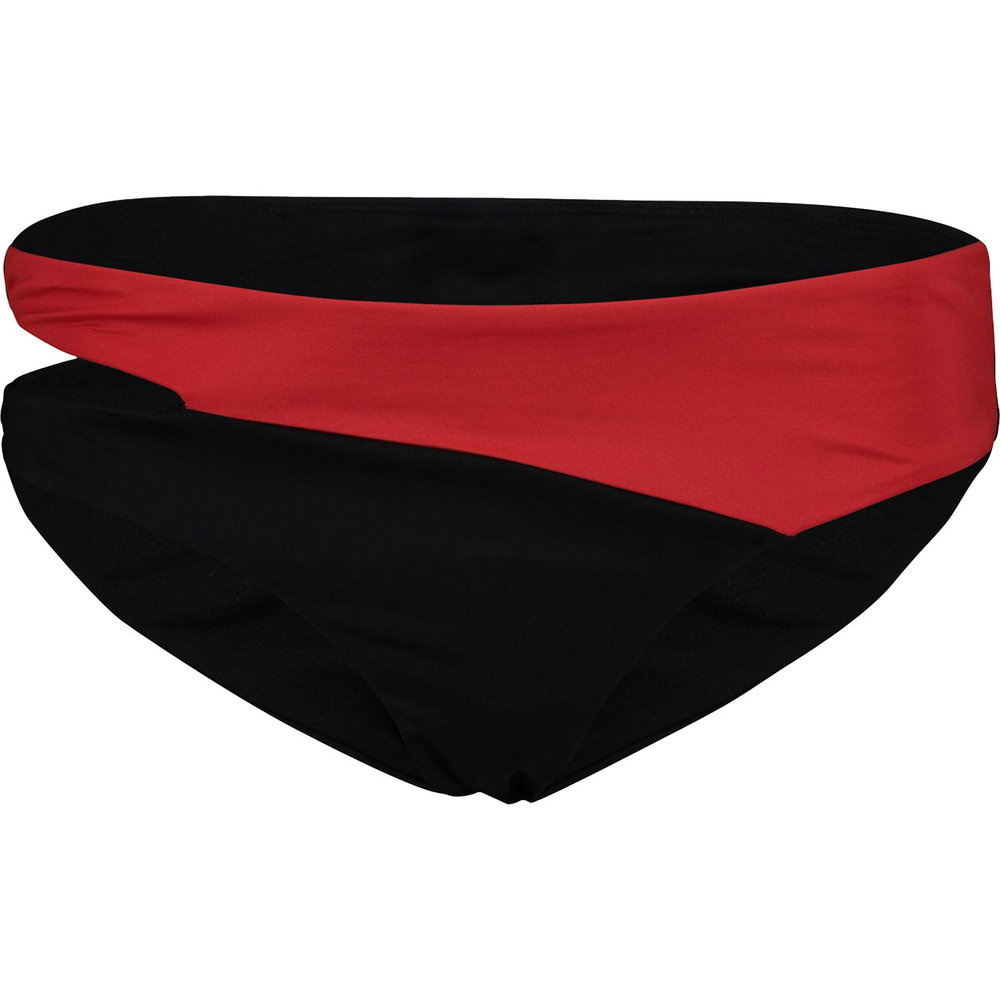 Nike - Asymmetrical Bikinihose Damen schwarz