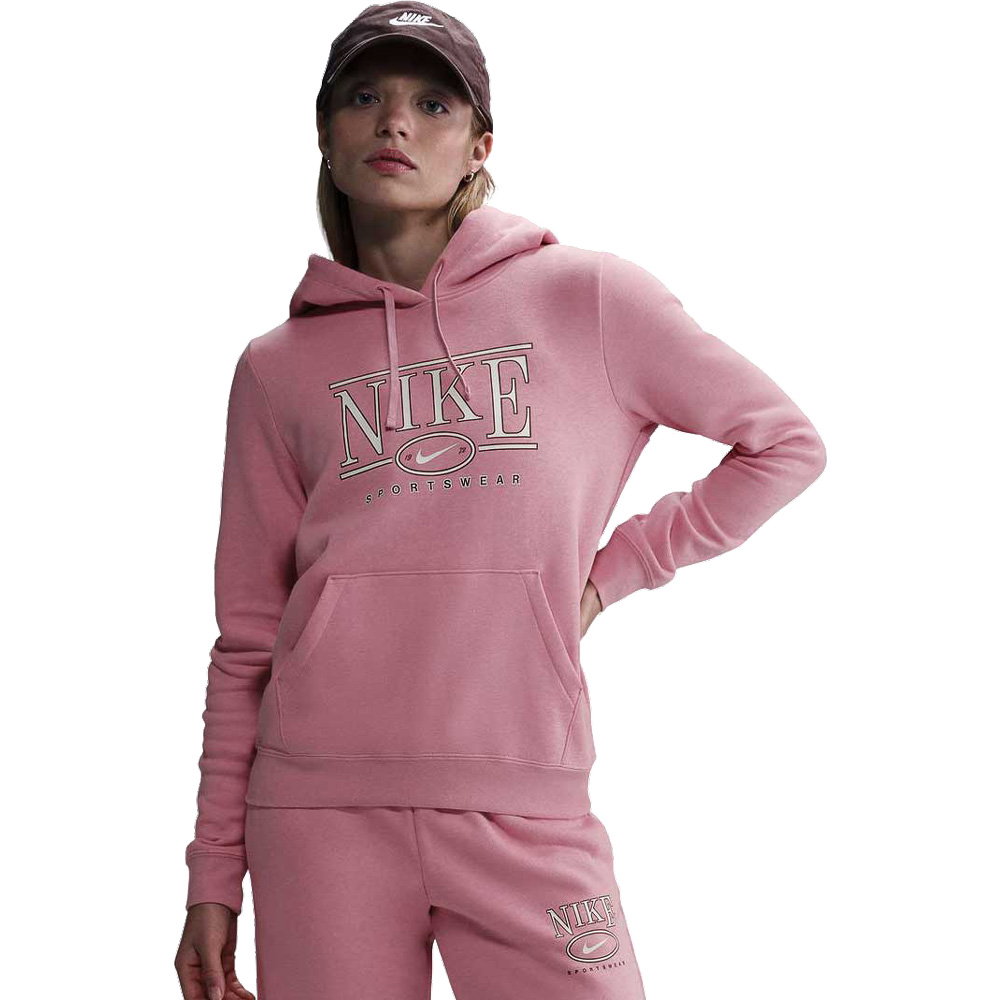 Nike - Club Fleece Sweatshirt Damen elemental pink