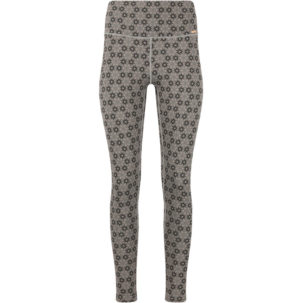 Athlecia - Mist W Printed Tights Damen grau