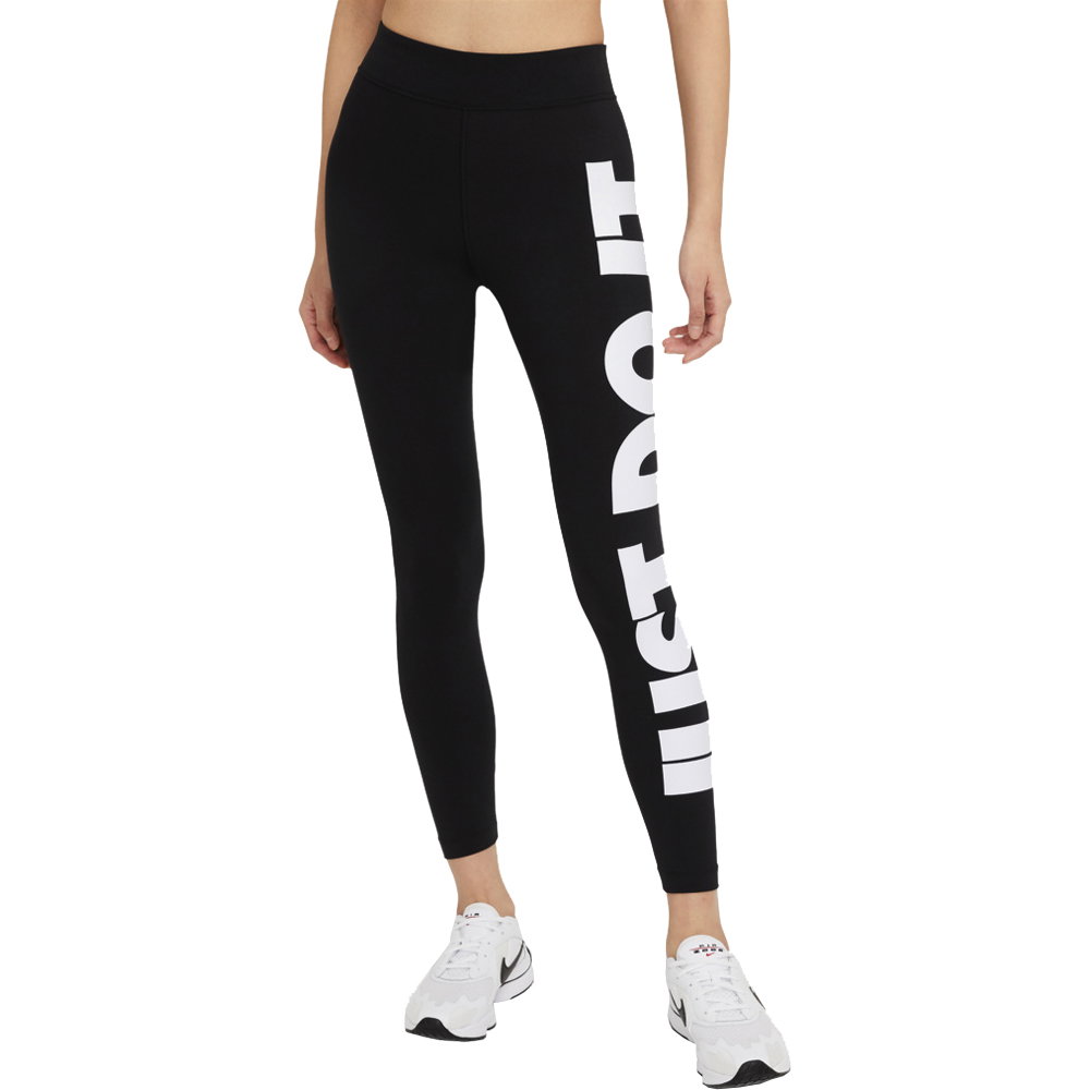 Nike - Sportswear Essential Tights Damen schwarz