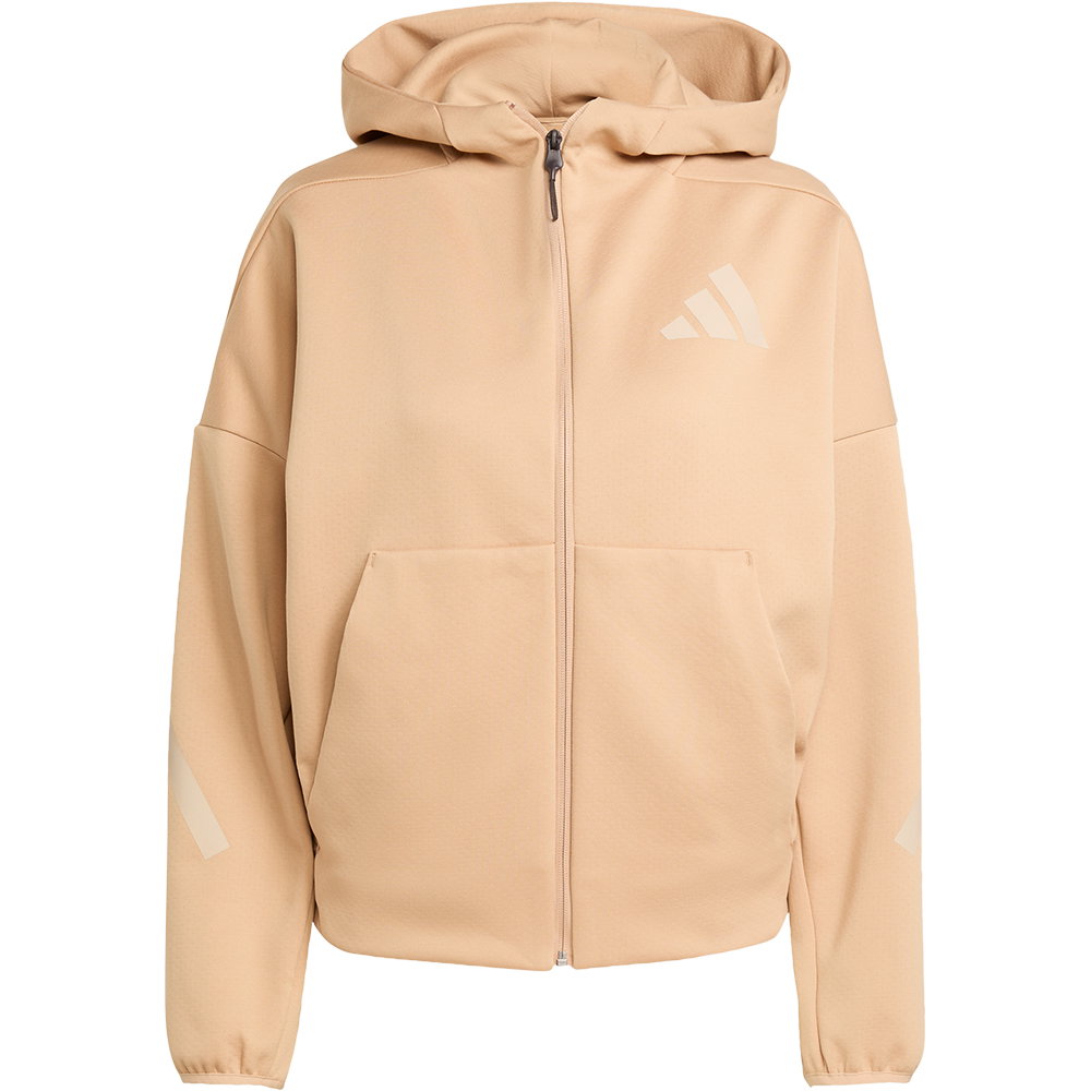 adidas - Z.N.E. Zip-Hoodie Damen warm sandstone
