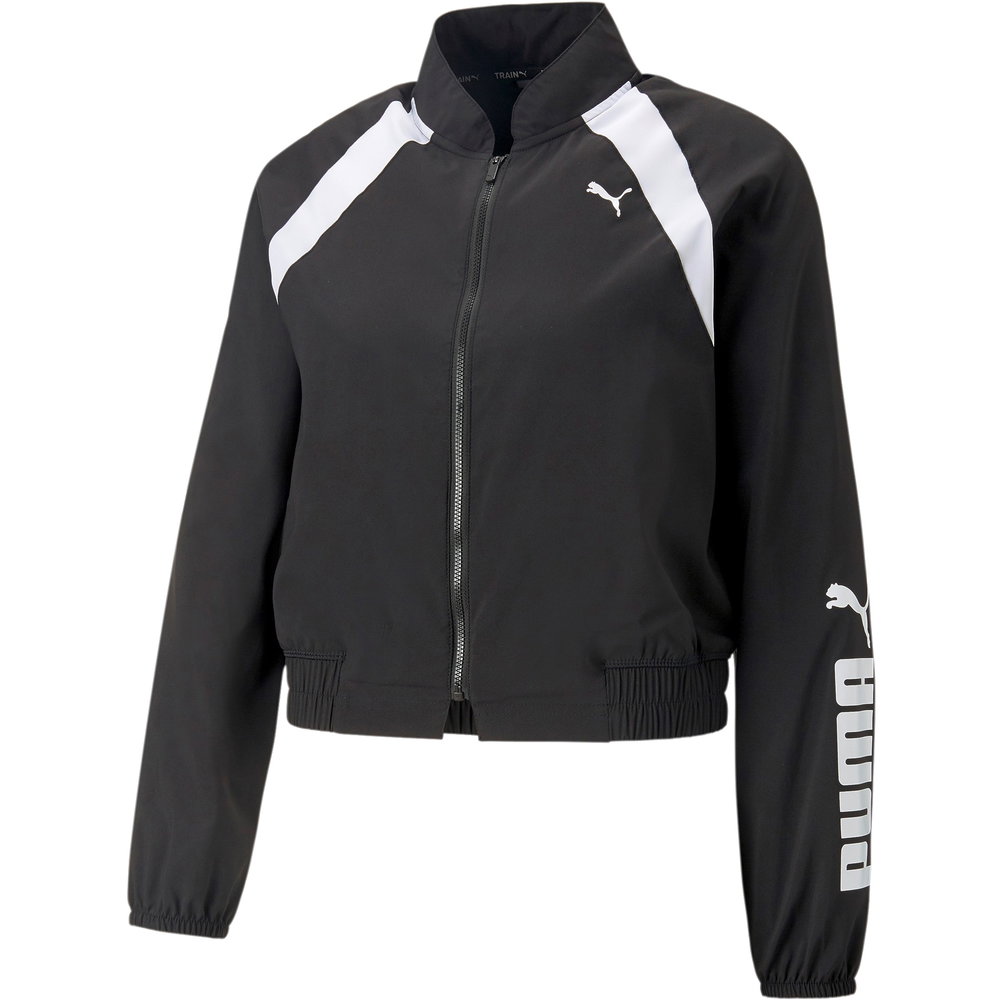 Puma - Fit Woven Fashion Jacket Damen puma black