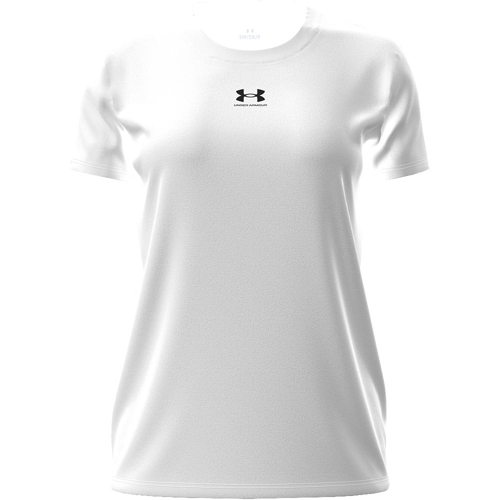 Under Armour - Rival Core SS T-Shirt Damen white