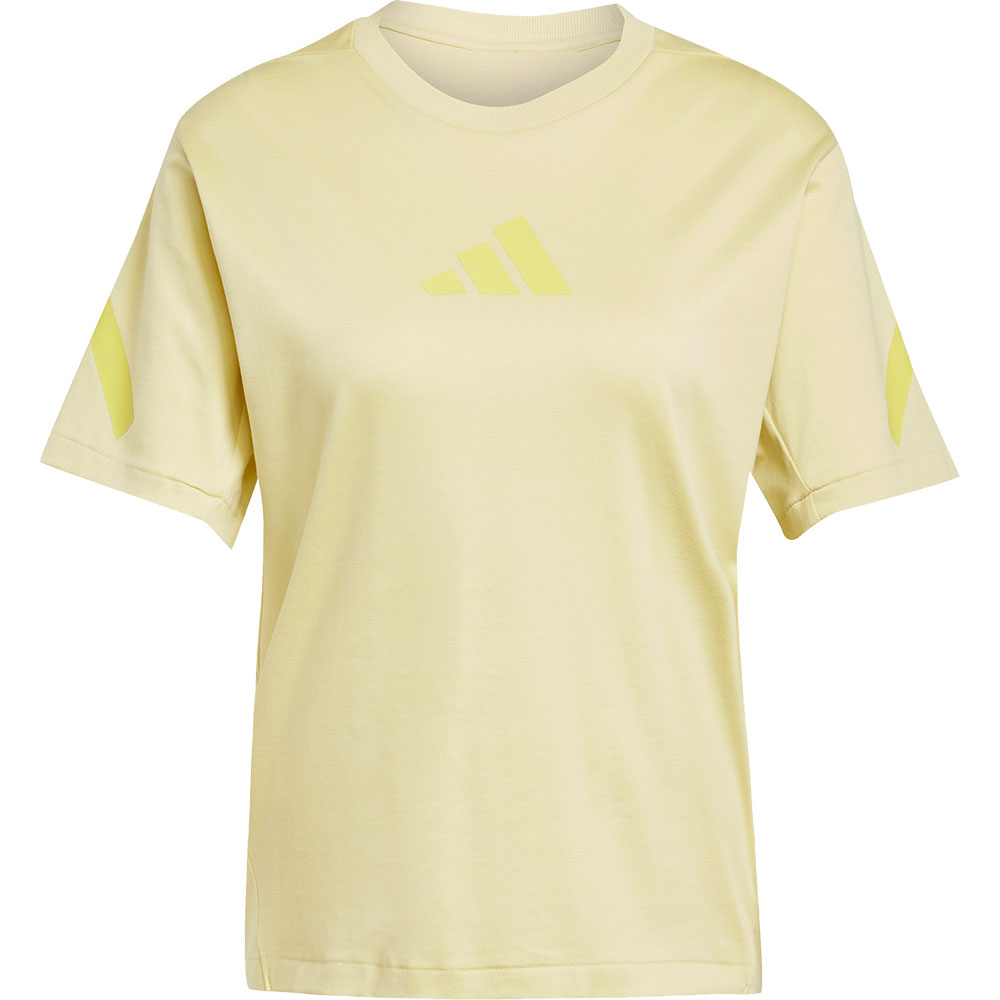 adidas - adidas Z.N.E. T-Shirt Damen powder yellow