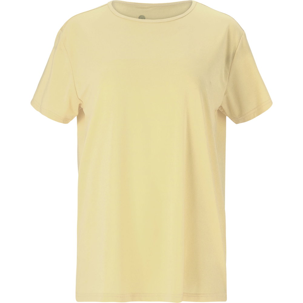 Athlecia - Lizzy Slub T-Shirt Damen lemon icing