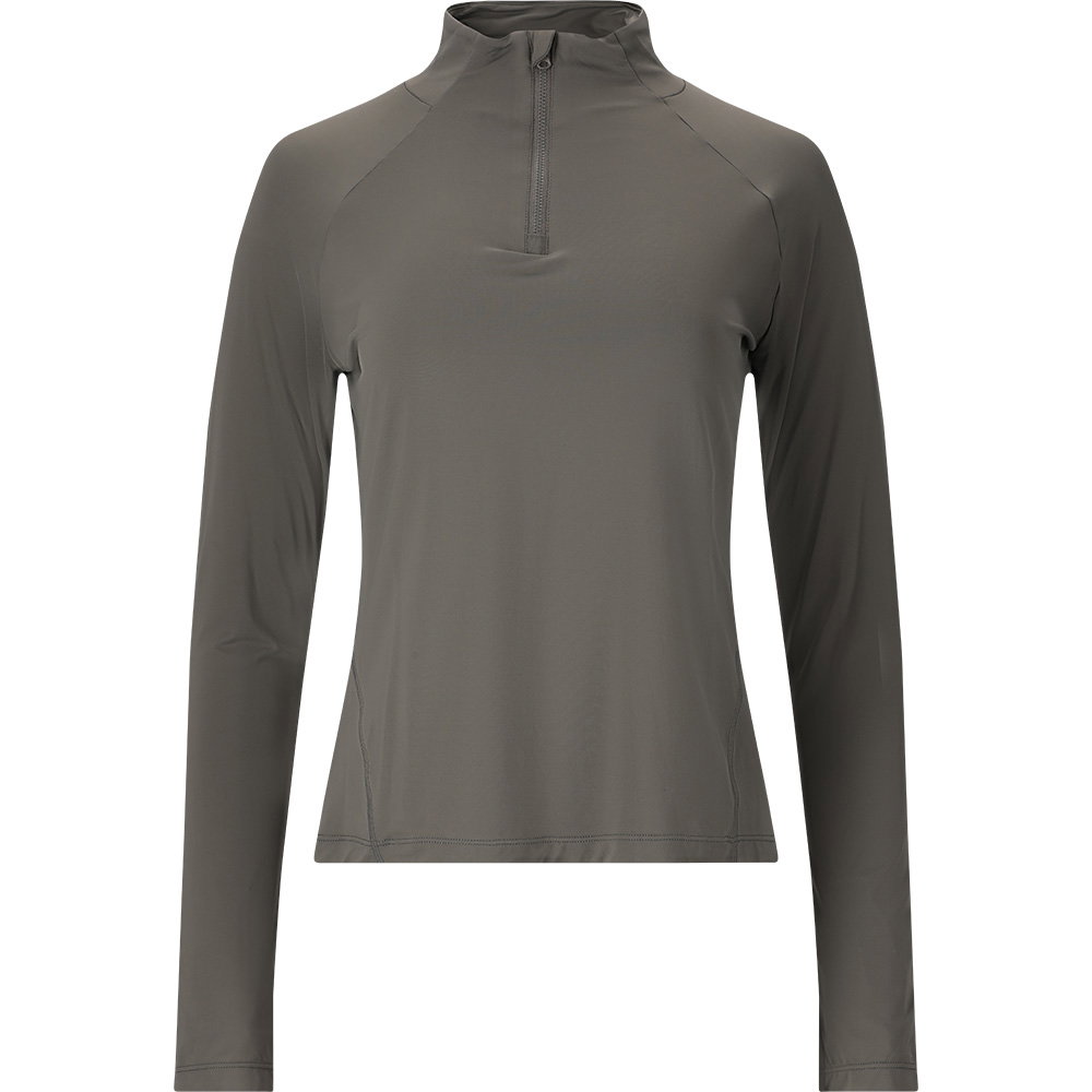 Athlecia - Grina Midlayer Longsleeve Damen gunmetal