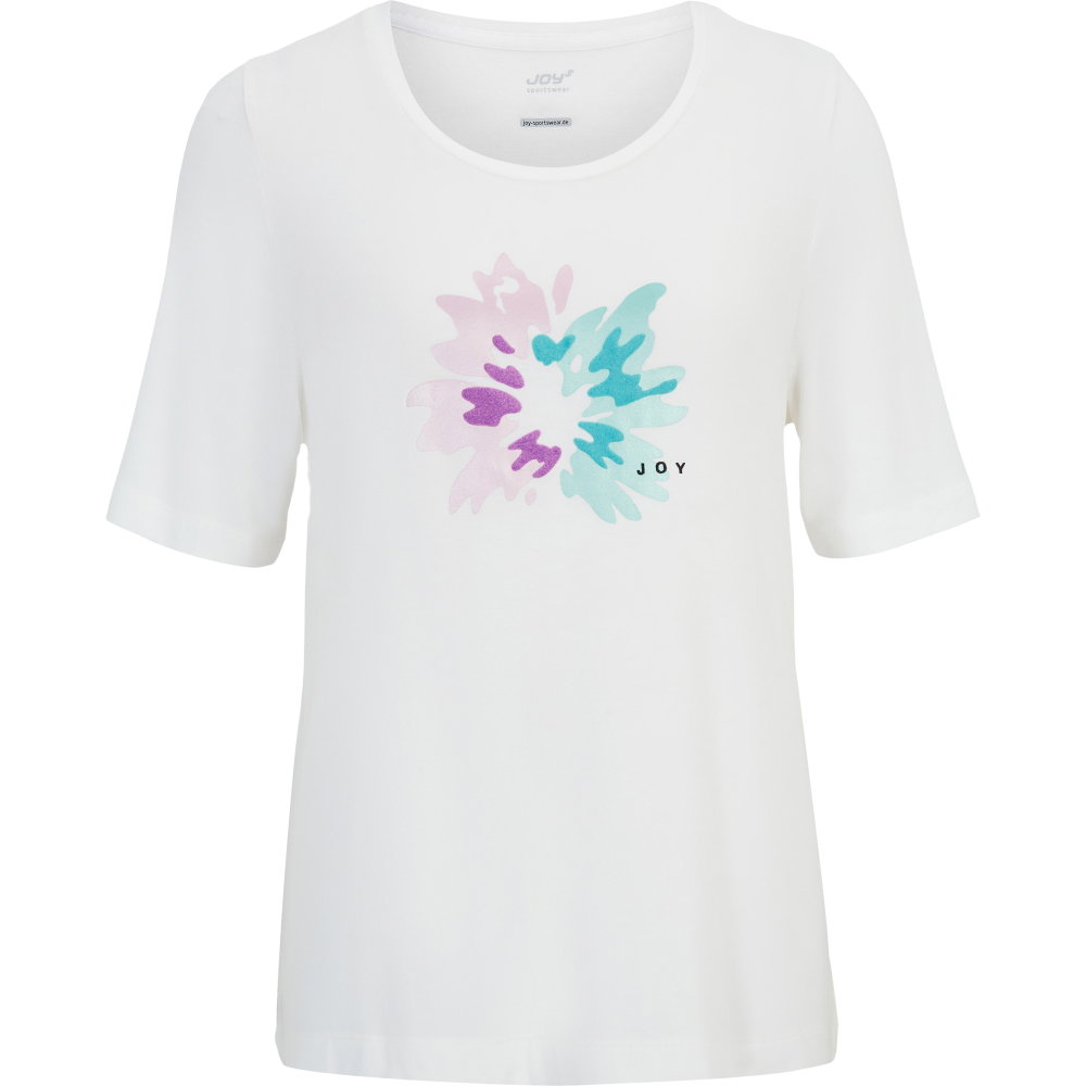 Joy - Rosa T-Shirt Damen weiß