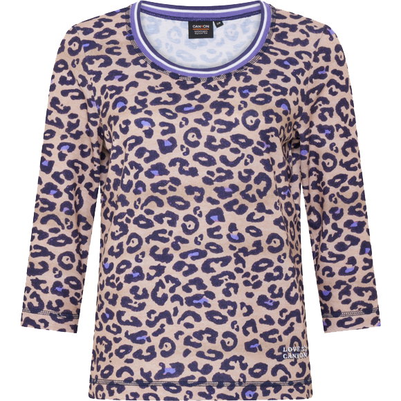 Canyon - 3/4 Arm T-Shirt Damen camel