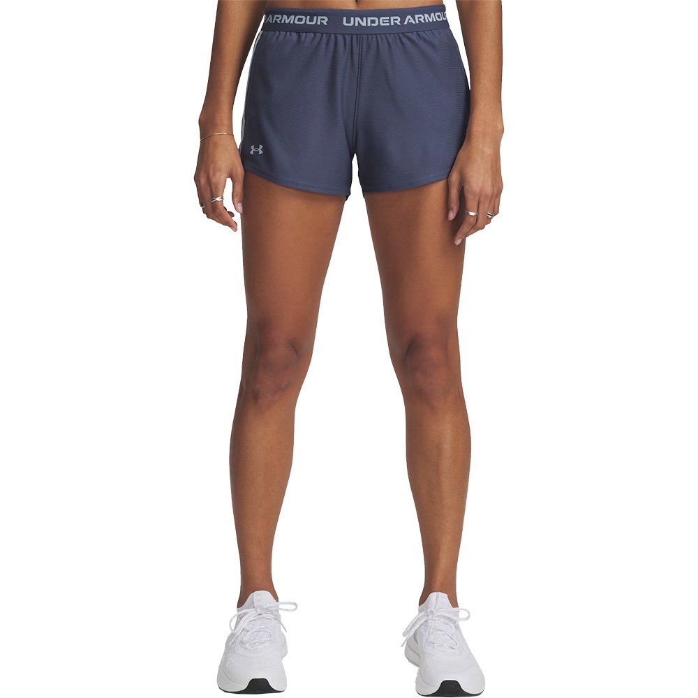 Under Armour - Tech Play Up Shorts Damen downpour gray
