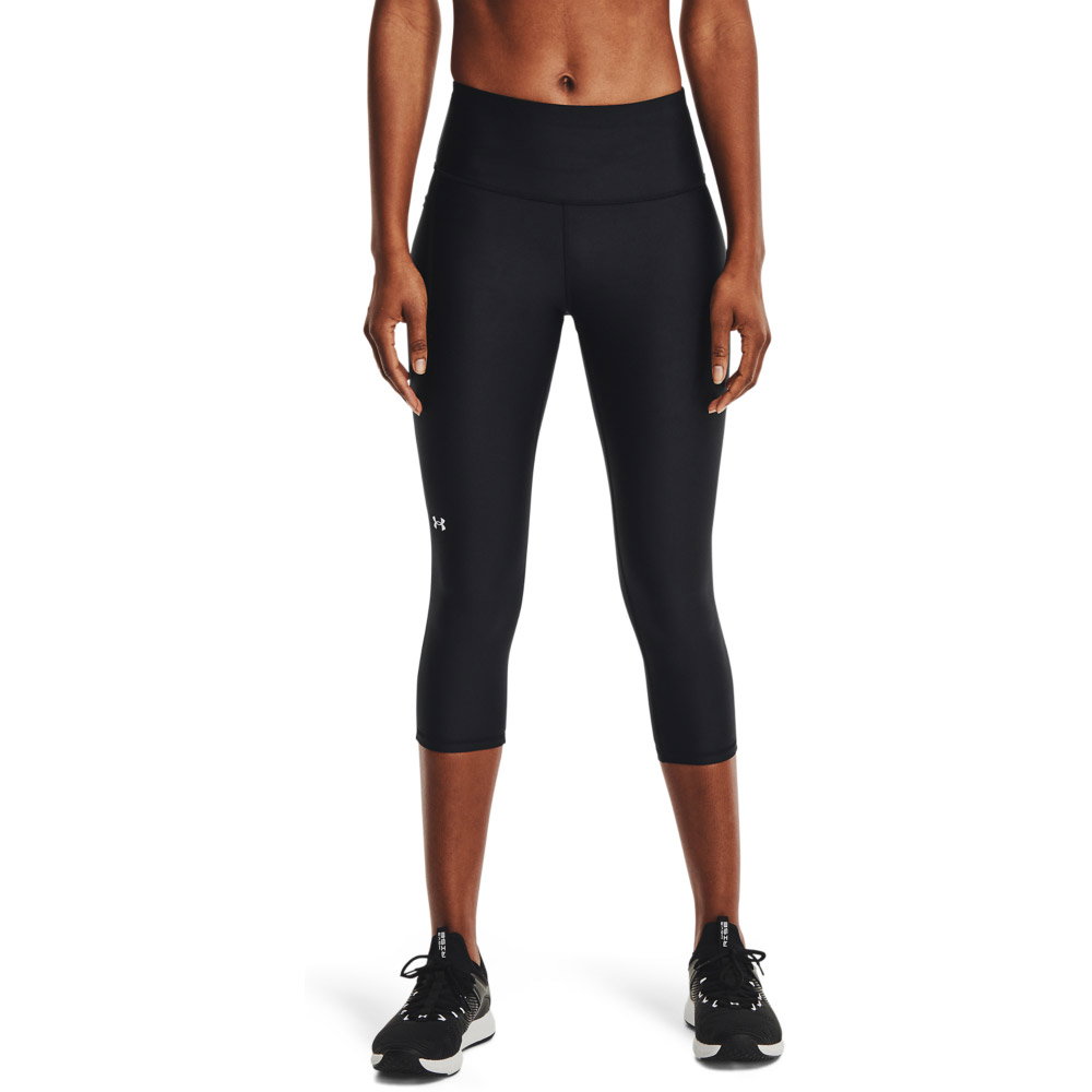 Under Armour - HeatGear® Armour Capri Tights Damen schwarz