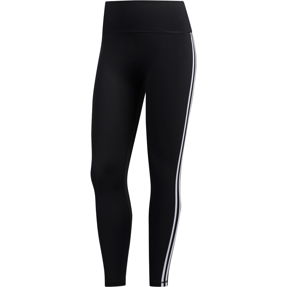 adidas - Believe This 3-Streifen 7/8-Tights Damen schwarz