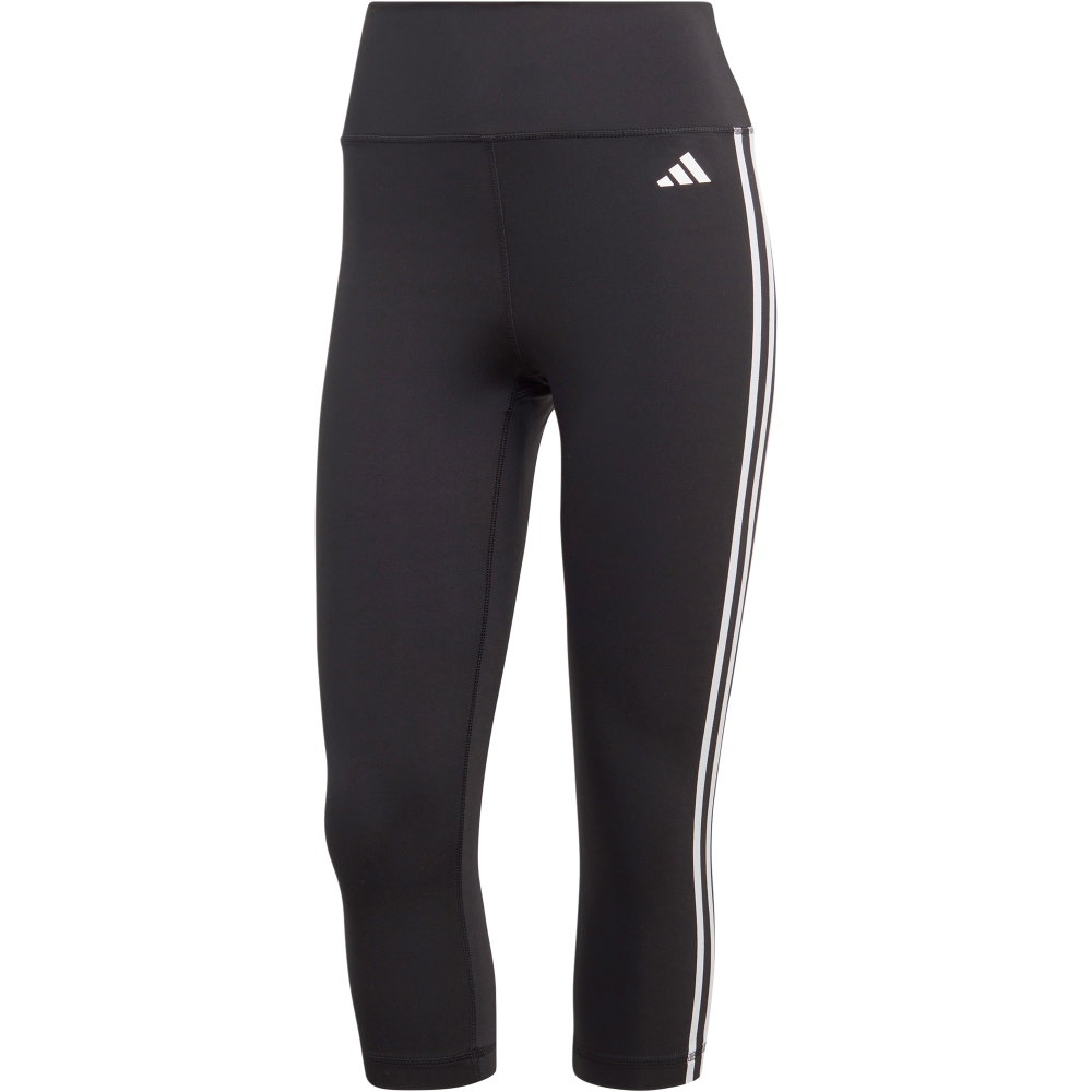 adidas - Train Essentials 3-Streifen High-Waisted 3/4-Tights Damen schwarz