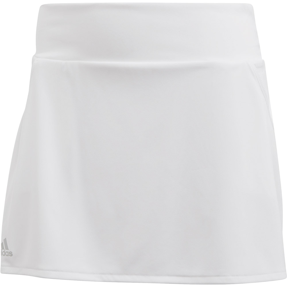 Adidas Club Tennisrock Damen white matte silver black