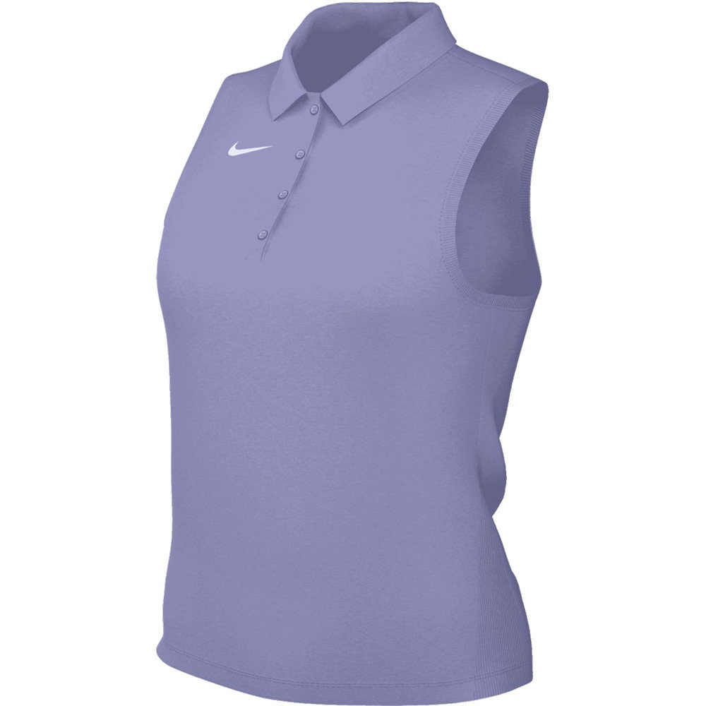 Nike - Victory Dri-Fit Polosshirt Damen lila ice