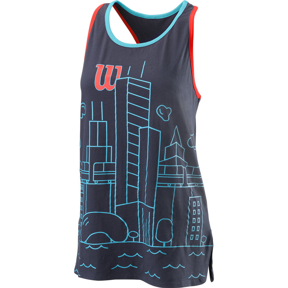 Wilson Chi Cotton Tanktop Damen outer space