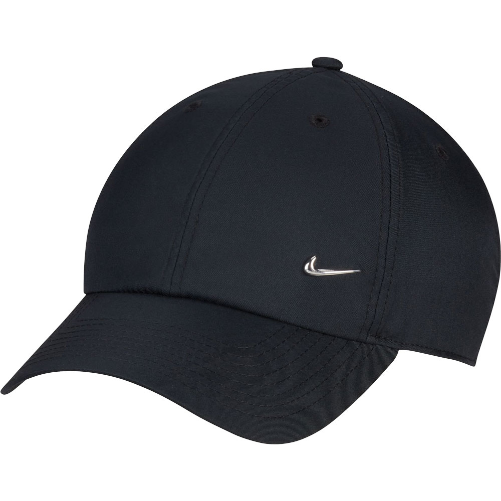 Nike - Dri-Fit Club Unstructured Metall Swoosh Cap schwarz