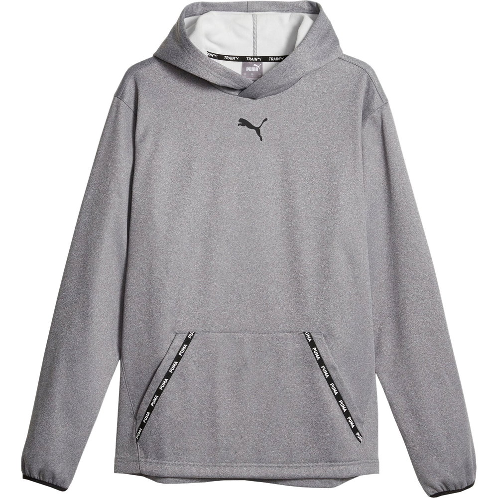 Puma - Fit Taped PWRFleece Hoodie Herren cool dark gray