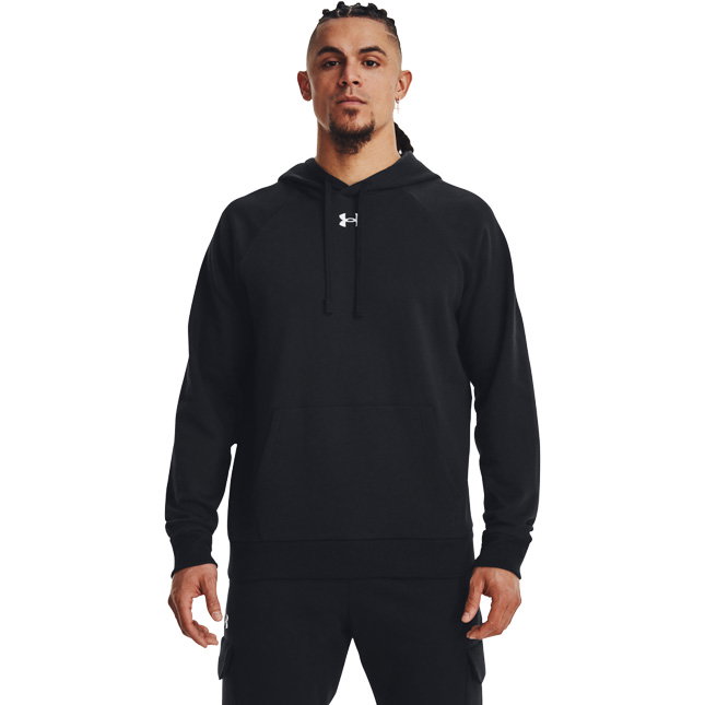 Under Armour - Rival Fleece Hoodie Herren schwarz