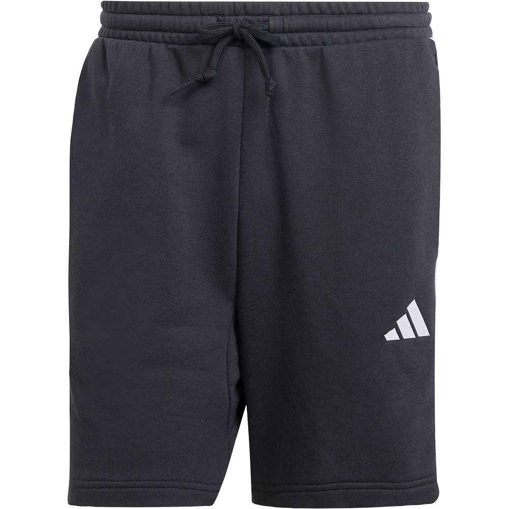 adidas - Essentials 3-Streifen French Terry Shorts Herren schwarz