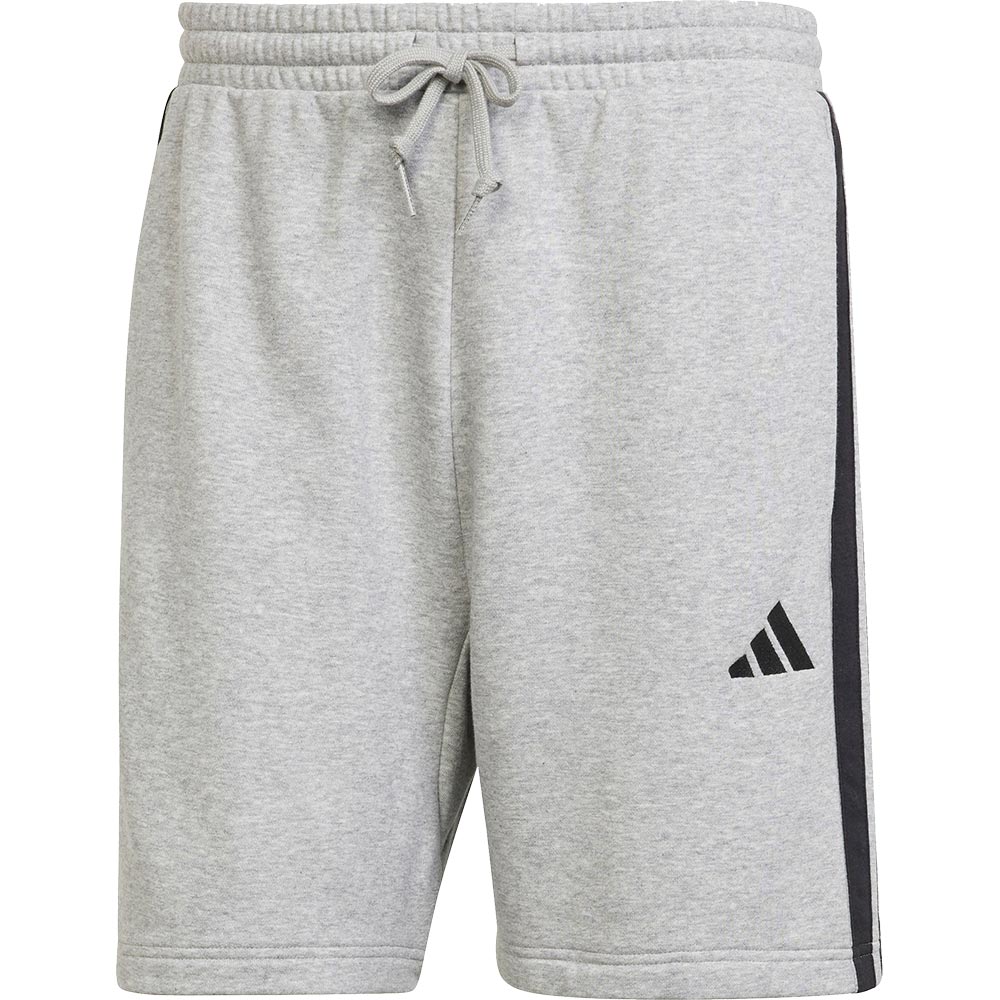 adidas - Essentials 3-Streifen French Terry Shorts Herren medium grey heather