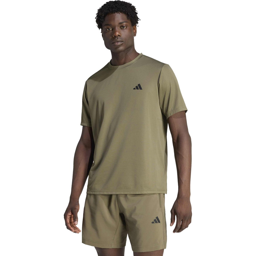 adidas - Basic T-Shirt Herren grün