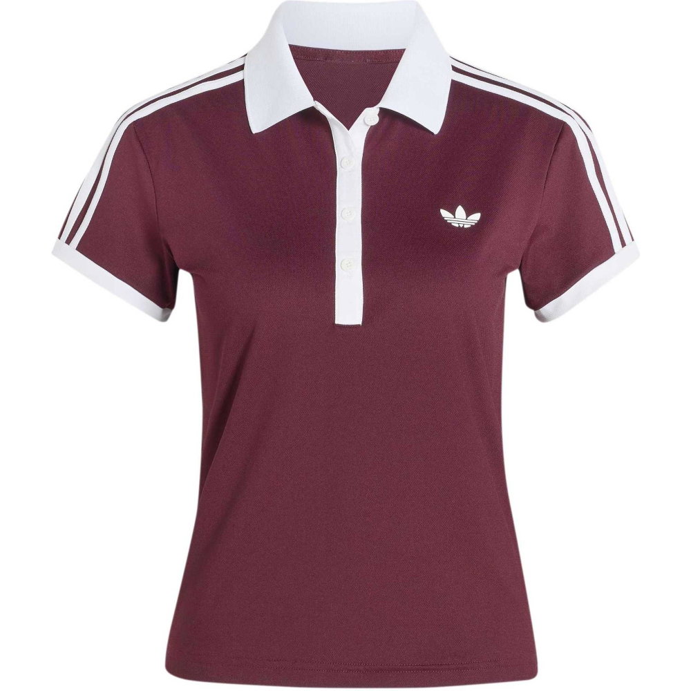 adidas - Classics Poloshirt Damen rot