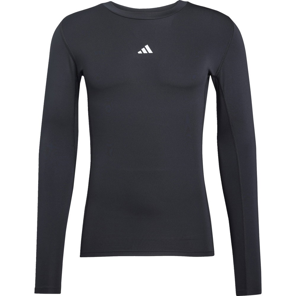 adidas - Techfit Langarmshirt Herren schwarz