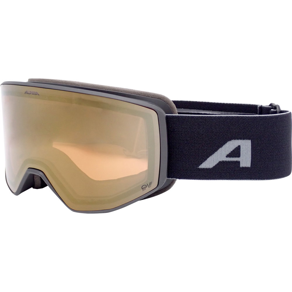 Alpina - Venet QV Skibrille black matt