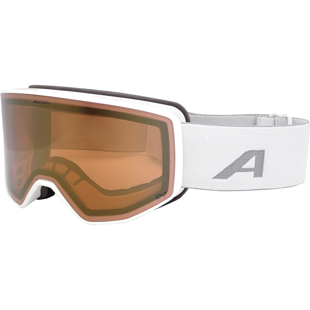 Alpina - Venet QV Skibrille white matt