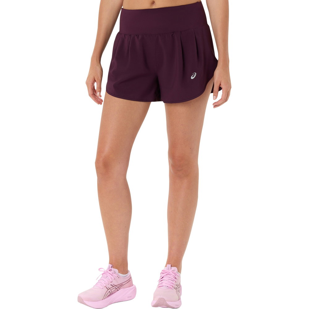 ASICS - Road Laufshorts Damen lila