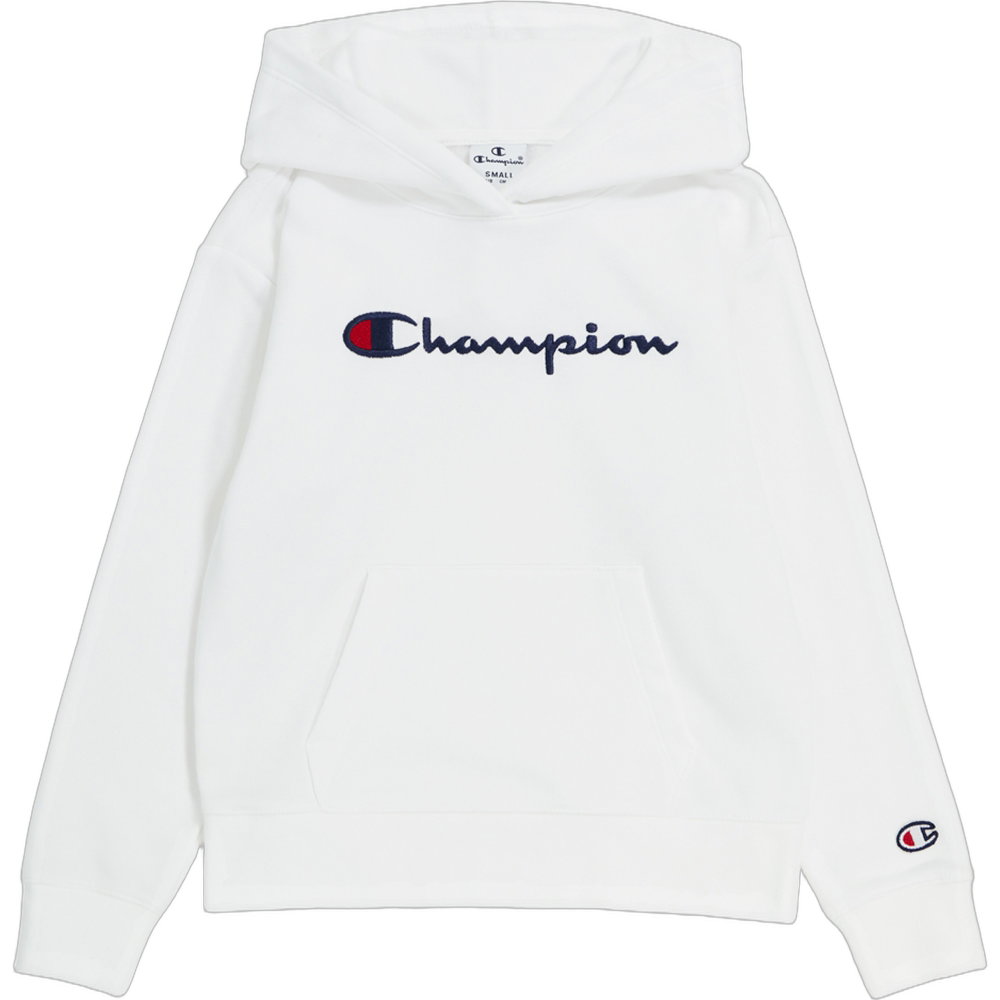 Champion - Icons Hooded Sweatshirt Kinder weiß