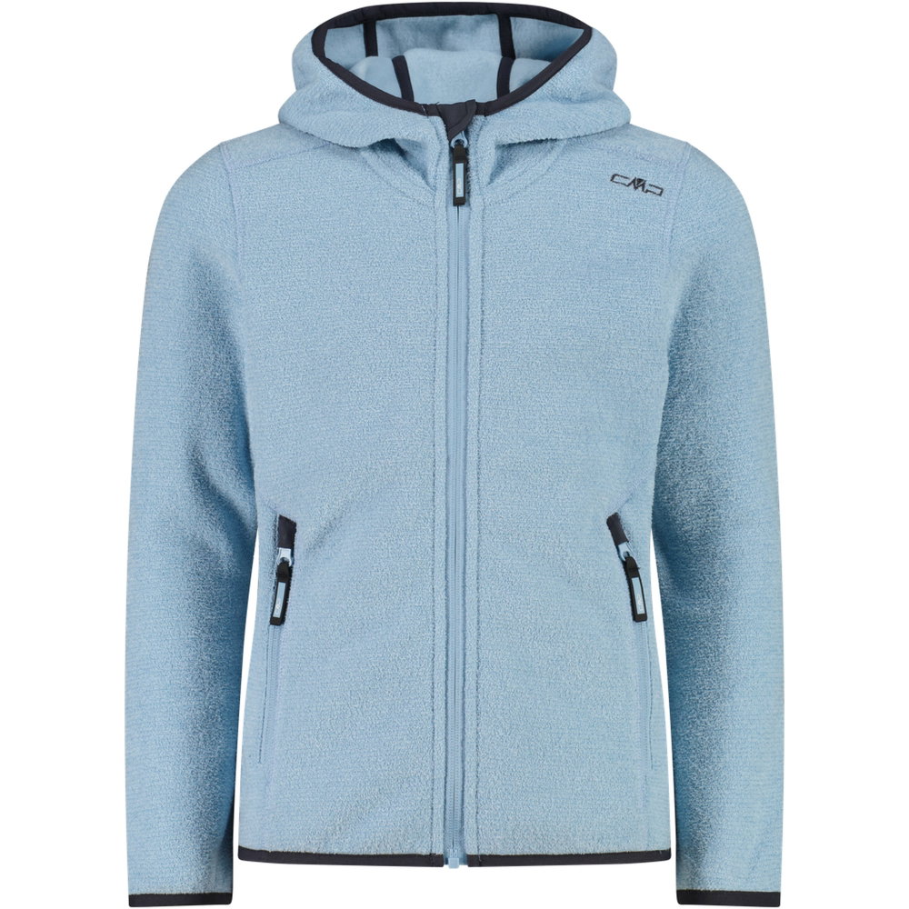 CMP - Fix Hood Fleecejacke Kinder blau