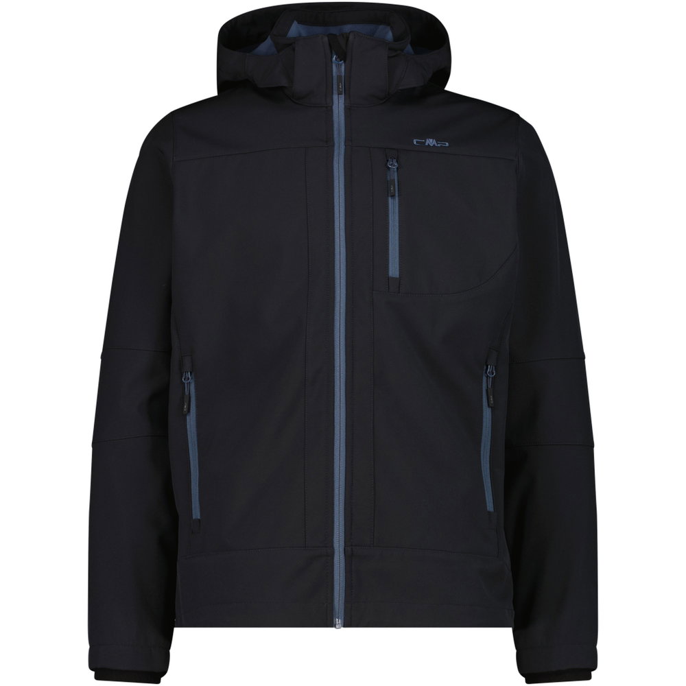 CMP - Zip Hood Skijacke Herren schwarz