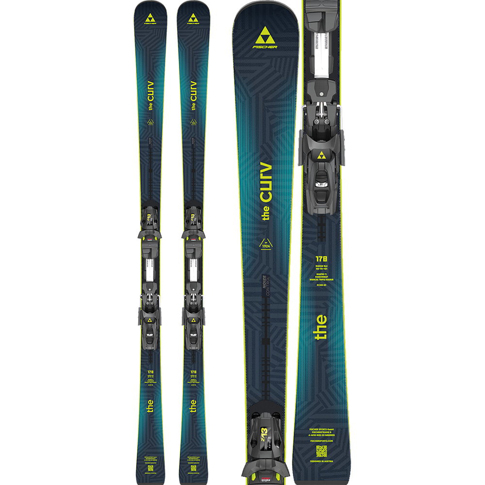 Fischer - The Curv Noize 26/27 Ski inkl. RC4 Z13 GripWalk® Freeflex Bindung