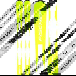 Fischer - RC4 Race JR 25/26 Kinderski inkl. FS 4 GripWalk® CA JRS Bindung (100-120cm)