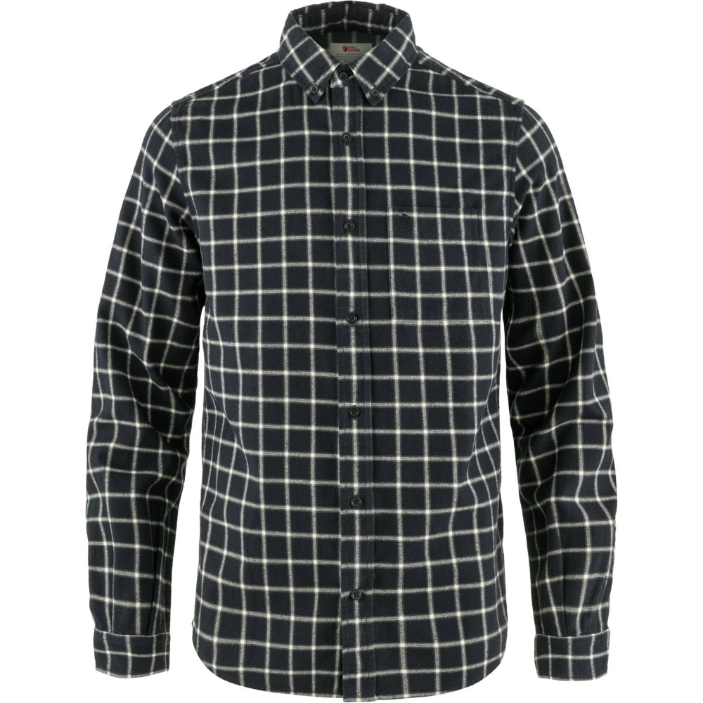 Fjällräven - Övik Flanellhemd Herren blau