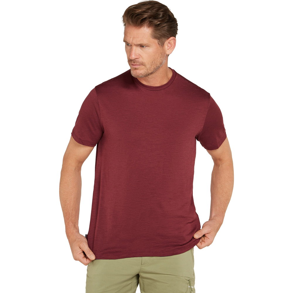 Icebreaker - Merino 150 Tech Lite III T-Shirt Herren rot