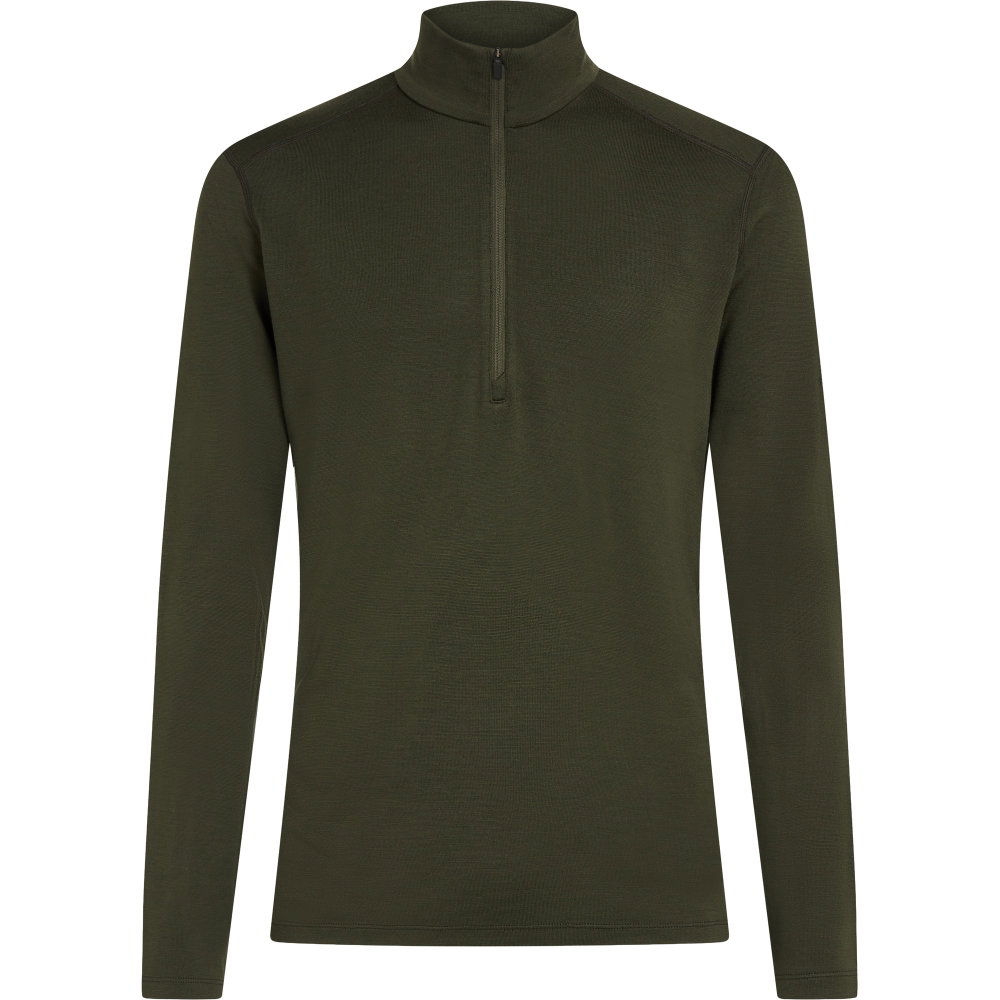 Icebreaker - Merino 260 Tech Langarmshirt Half Zip Herren grün
