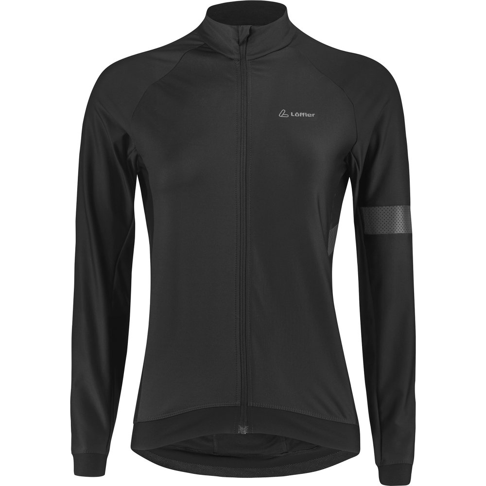 Löffler - Capitana Fahrradtrikot Langarm Damen schwarz