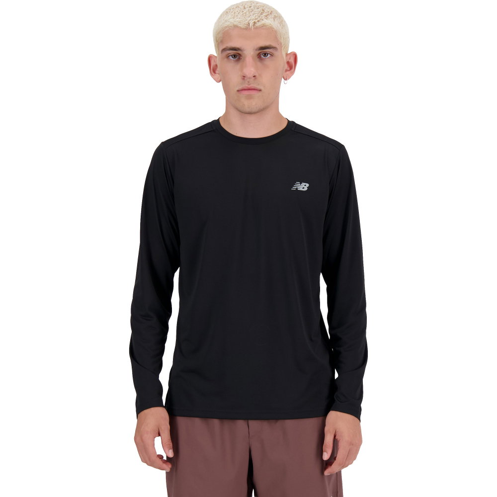New Balance - Sport Essentials Langarmshirt Herren schwarz