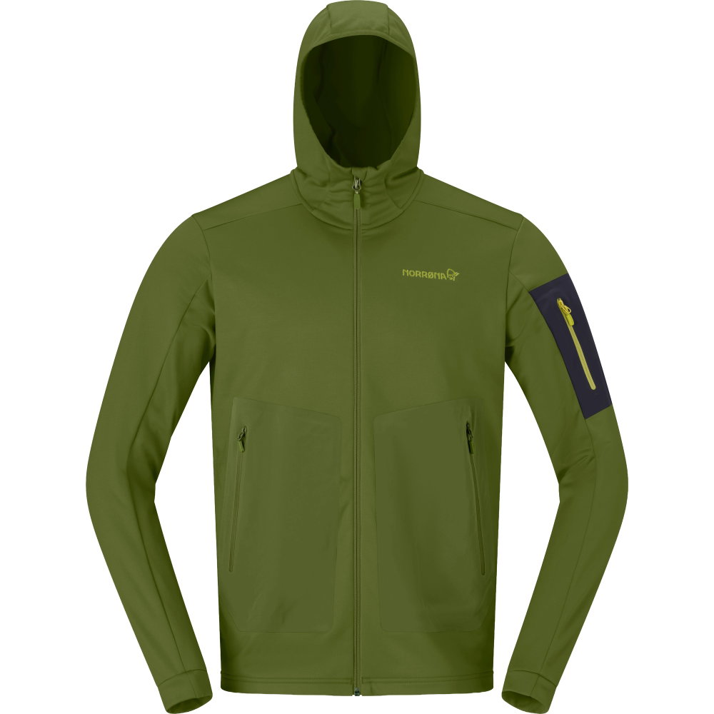 Norrona - Falketind Warm2 Stretch Hoodie Damen grün