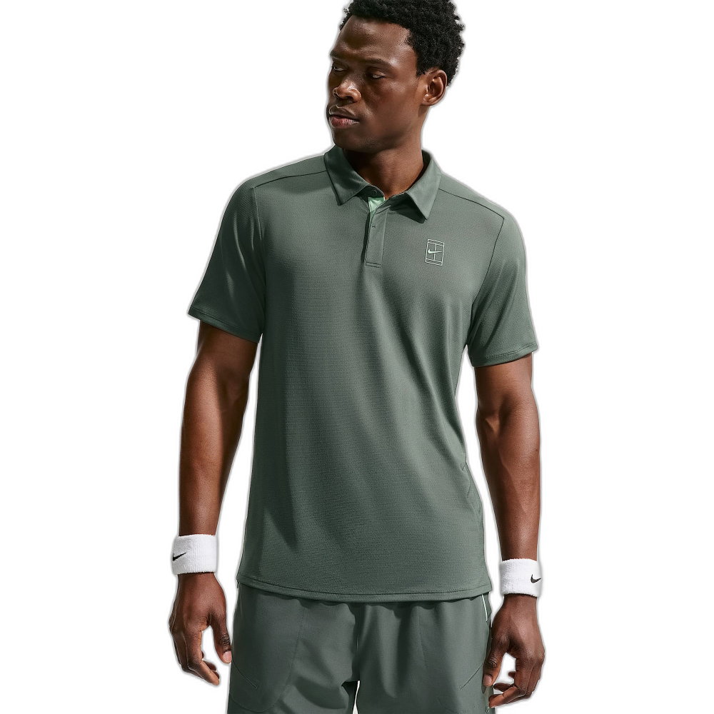 Nike - Advantage Dri-FIT Tennispoloshirt Herren grün