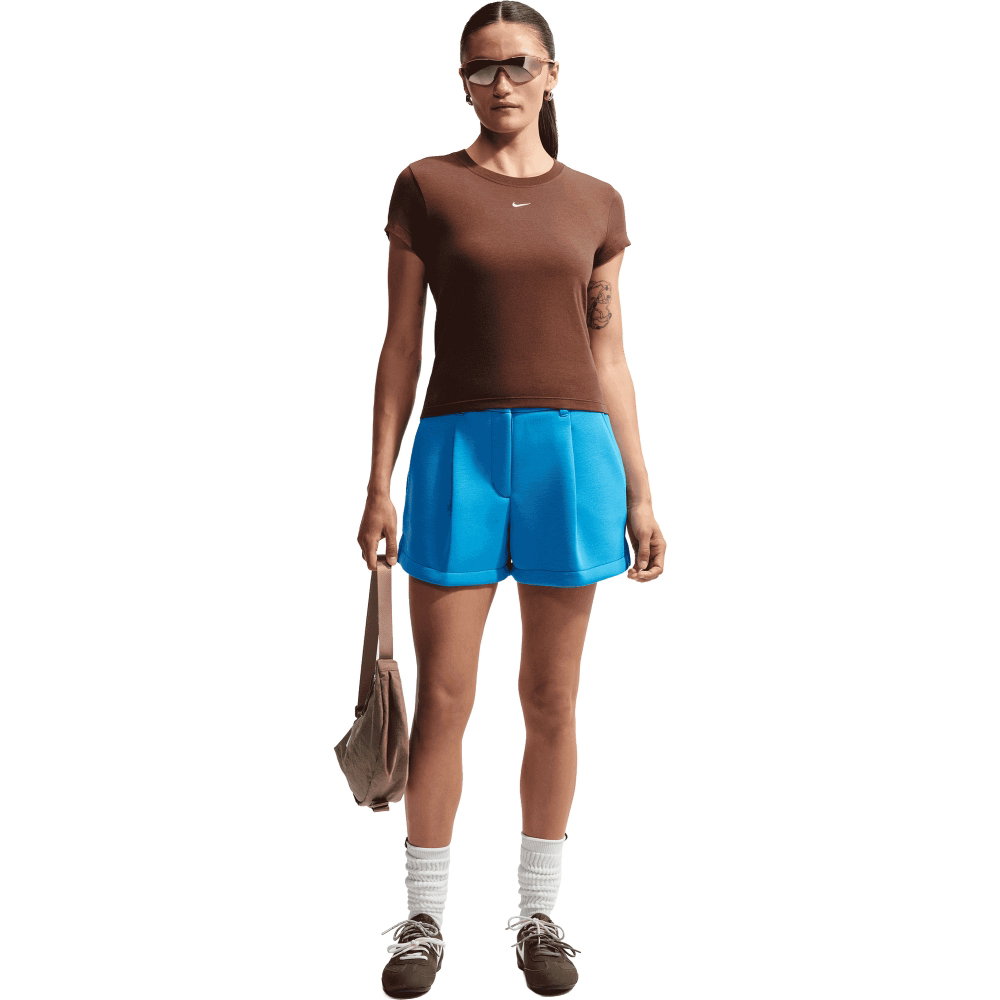Nike - Chill Knit T-Shirt Damen braun